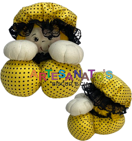 Bonecas de pano artesanal